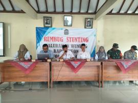 Rembuk Stunting Kalurahan Wunung